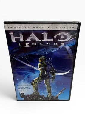 Halo Legends Two-Disc Special Edition DVD New Sealed Microsoft Xbox Anime